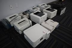 Printers and Copiers (10) And Check Scanner
