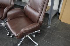 Highback Office Chairs on Casters (3)
