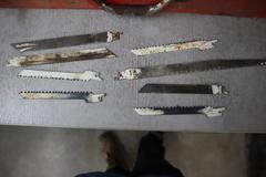 Milwaukee Corded Sawzall in Metal Case with Extra Blades