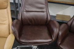 Highback Office Chairs on Casters (3)