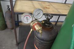 Oxyacetalyne Torch Set with Regulators, Torch and Cart, TANKS NOT INCLUDED