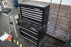 Waterloo Rolling Tool Chest with Top Box and assorted Contents