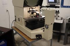 S-T INdustries 20-3700 OPtical Comparator, 14" Screen, Quadra-Check 200 DRO, Surface and Profile Illumination, Portable Stand