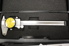 Digital Micrometers (1) 8" Asimeto, (1) 8" Mitutoyo, (1) 12" SPI, and (1) 6" Asimeto Dial Caliper
