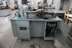 Hardinge HLV-H Toolroom Lathe, Variable Speed Spindle, Power Feeds, Threading, 5C Closer, Chucks