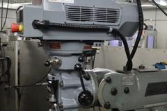 Bridgeport Vertical Mill with Acer Electronic Variable Speed Head, 0=4,500 RPM, 2 Axis DRO, Power Table Feed