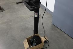 Bauer 6" Double End Pedestal Grinder - Single Phase, 2.1 Amp, 1/2" Arbor, Pedestal Base