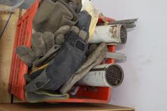 Protective Maks, Welding Mask, Leather Welding Jacket, Gloves, Welding Rod