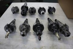 CAT40 Tool Holders End Mill Type, (10pcs) Assorted Brands