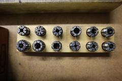Small Single and Double Angle Collets, Assorted