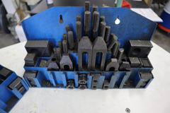 Clamp Down Hardware 1/2", (2) Partial Sets in Racks