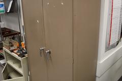 Equipto 2 Door Metal Storage Cabinet with 6 Adjustable Shelves