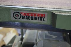 Central Machinery Combination Belt | Disc Sander Grinder, 6" Belt, 9" Disc, Metal Base, Single Phase