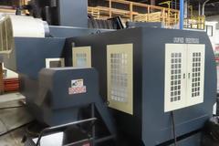 Johnford DMC-2100H Bridge Type CNC Vertical Machining Center with Fanuc 18i-MB, Renishaw Probing, 40 ATC, ONLY 8500 CUTTING HOURS