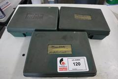 Hangda 6" Parallel Sets, (2) 1/8" Thick Steel, (1) 1/32" Thin Steel Set, 1/2" - 1-5/8" Heights