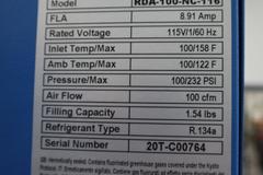 Pneutech RDA-100-NC-16 Refrigerant Air Dryer