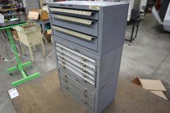 Huot Tap Indexes (2) SAE 2-56 to 1"-12, (1) Metric 3mm - 24mm, with Contents of Taps
