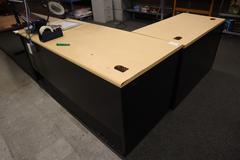 Laminate Top Work Desk with Side Return