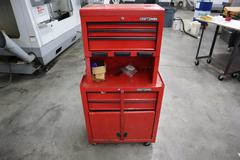 Craftsman Rolling Tool Chest with Upper, Middle and Bottom Boxes and Assorted Contents