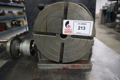 Troyke U9 9" Manual Rotary Table, with 4 T-Slots, Lock Lever, Graduated Feed Dial