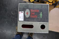 Scrap Carbide in Recyle Bin and 5 Gallon Pail, Approx 95 lbs