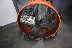 Commercial Electric 24" Shop Fan, Portable, on Wheels, Single Phase
