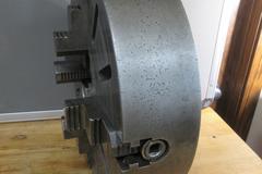 Kitagawa 16" Independent 4-Jaw Lathe Chuck, D1-6 Camlock Mounting, Hardened Step Jaws