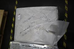 Solid Aluminum Thin Plates and Parts on (2) Small Pallets