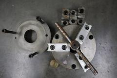 Hardinge HLV-H Toolroom Lathe, Variable Speed Spindle, Power Feeds, Threading, 5C Closer, Chucks