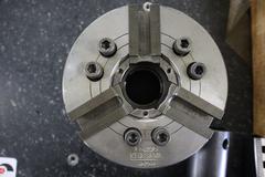 Kitagawa B-206 6" 3-Jaw Chuck wiht Assorted Steel and Aluminum Jaws and More.