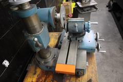 KO Lee End Mill Grinder with Attachments, Craftsman Double End Bench Grinder and Maple Top Work Bench