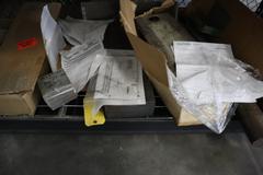 Surplus Materials: Aluminum Plate, Steel Bars, Aluminum Block and More - On Adjustable HD Shelving Unit - Shelving Included