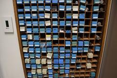 Deltronic  Gage Pins in Hanging Wall Divider Approx .030 - 1"
