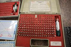 Precision Ball Gage Set 1/8" - 1", Assorted Pin Gage Sets, Vermont .020" - .250", (6) Deltronic Pin Sets