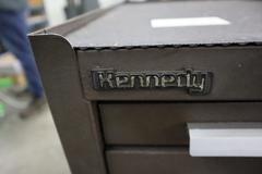 Kennedy Narrow Rolling Side Tool Box, 5 Drawers with Contents