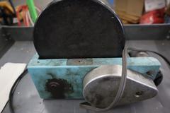 Steel Rolling Metal Shop Cart with Rotary Tumbler