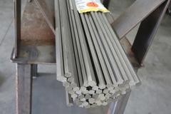 Steel Cart with Stainless Steel .5625 Hex Material Surplus Stock