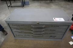 Huot Large 4 Drawer Cabinet of Extra Drills