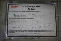 SPI M1 Minus Pin Gages in Case .061-.250"