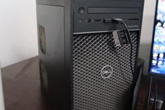 Dell Desktop Computer with (2) Monitors, Keyboard, Mouse - See System Pic for Details