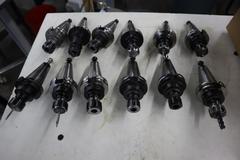 CAT40 ER16 Collet Type Tool Holders (10pcs), Various Brands