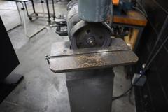 Baldor 532 Double End Carbide Tool Grinder, 6" Wheels, Pedestal Base, Tilting Work Tables, 1/2 HP