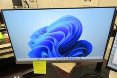 Dell Core I5 PC with HP 21" & 23" Monitors, Keyboard, Mouse and Dual Monitor Stand