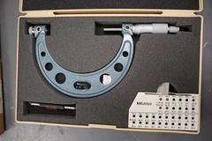 Mitutoyo Standard Micrometers 1-2", 2-3", 3-4", In Protective Cases