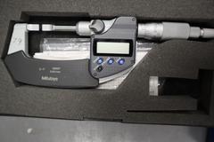 Digital Micrometers (3pcs), (1) Mitutoyo 0.-1" Blade Mic, (1ea.) Pro-Check 0-1" & 1-2" Mic