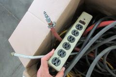 Air Hose, Electrical Cords and other Assorted Tubing and Fittings