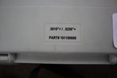 Vermont Pin Gage Set .501" - .625"+, and Meyer Pin Gage Set .626" - .750" +, in Plastic Cases