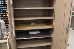 Equipto 2 Door Metal Storage Cabinet with 6 Adjustable Shelves