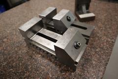 Precision Tool Makers Vises (2) 2.75"W 4" Opening, and Small Angle Plate
