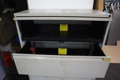 5 Drawer Lateral File Cabinets with Assorted Contents